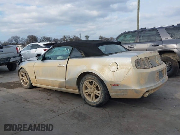 2014 Ford Mustang V6 with VIN 1ZVBP8EM8E5233906, listed as a IAAI auction lot 41590461 with 113,131 mi miles. Bid and sale history available at carsss.com. Image 14.