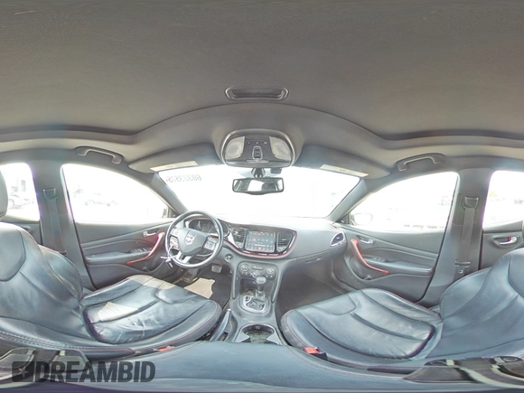 2016 Dodge Dart GT with VIN 1C3CDFEB8GD625302, listed as a Copart auction lot 60323575 with 153,974 mi miles and Salvage title. Bid and sale history available at DreamBid. Image 15.