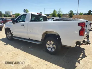 2024 Chevrolet Silverado 1500 Work Truck with VIN 3GCNAAEDXRG334985, listed as a Copart auction lot 53078885 with 10,917 mi miles and Salvage Title. Bid and sale history available at carsss.com. Image 2.