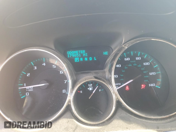 2014 Buick Enclave Leather with VIN 5GAKRBKD9EJ279512, listed as a Copart auction lot 53830585 with 179,851 mi miles and Salvage Title. Bid and sale history available at DreamBid. Image 9.