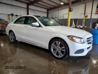 2016 Mercedes-Benz C 300 Luxury with VIN 55SWF4KB4GU168958, listed as a Copart auction lot 55852505 with 148,593 mi miles and Salvage Title. Bid and sale history available at DreamBid. Image 4.