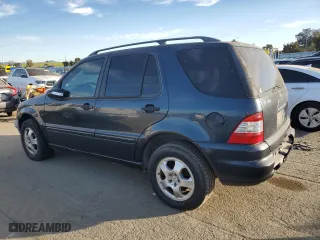 2003 Mercedes-Benz M-Class 3.7L with VIN 4JGAB57E73A421303, listed as a Copart auction lot 88596855 with 262,528 mi miles and Clean Title. Bid and sale history available at carsss.com. Image 2.