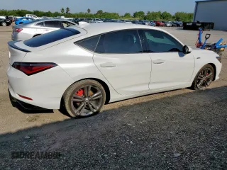 2024 Acura Integra w/A-Spec Package with VIN 19UDE4H32RA007968, listed as a Copart auction lot 56062585 with 13,579 mi miles and Clean title. Bid and sale history available at DreamBid. Image 3.