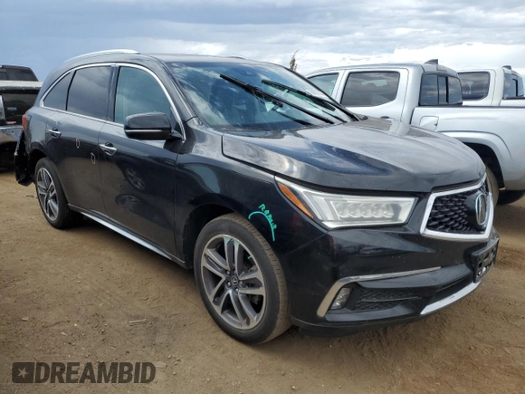 2018 Acura MDX Advance with VIN 5J8YD4H8XJL014076, listed as a Copart auction lot 66650524 with 42,482 mi miles and Clean Title. Bid and sale history available at carsss.com. Image 4.