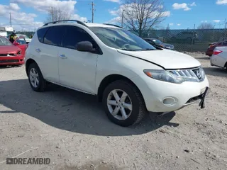 2010 Nissan Murano LE with VIN JN8AZ1MW8AW135129, listed as a IAAI auction lot 41554777 with 103,000 mi miles. Bid and sale history available at carsss.com. Image 1.