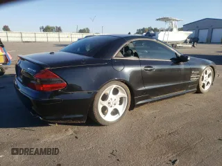 2004 Mercedes-Benz SL 55/63 AMG with VIN WDBSK74FX4F076076, listed as a Copart auction lot 77790544 with Not provided miles and Clean title. Bid and sale history available at DreamBid. Image 3.