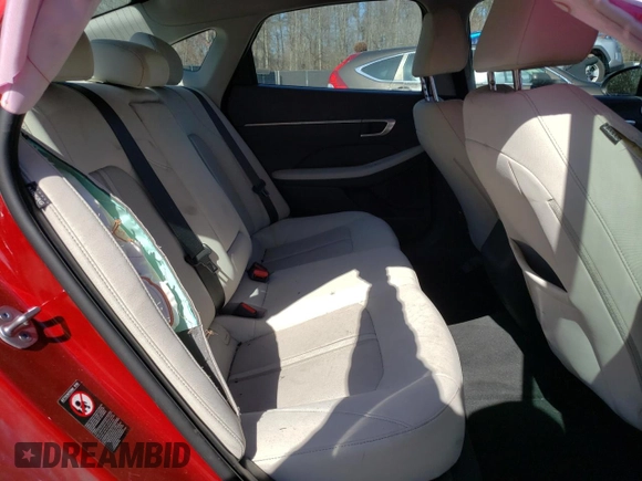 2023 Hyundai Sonata SEL with VIN KMHL64JA8PA285170, listed as a Copart auction lot 48791475 with 17,028 mi miles and Salvage Title. Bid and sale history available at DreamBid. Image 11.