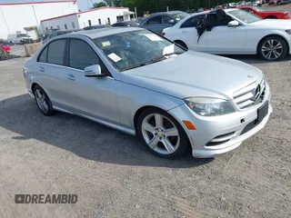 2011 Mercedes-Benz C C 300 Sport with VIN WDDGF8BB0BR164802, listed as a IAAI auction lot 42137838 with 141,974 mi miles. Bid and sale history available at carsss.com. Image 1.