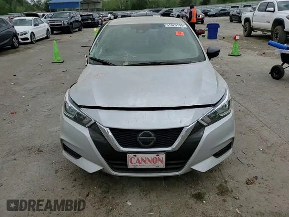2021 Nissan Versa S with VIN 3N1CN8DV6ML855736, listed as a Copart auction lot 51829195 with 71,503 mi miles and Salvage title. Bid and sale history available at DreamBid. Image 10.