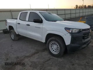 2023 Chevrolet Colorado 4WD Work Truck z VIN 1GCGTBEC9P1146339, wystawiony jako Copart lot #48175095 z przebiegiem 44 478 mil mil oraz Szkoda całkowita • Salvage title. Historia ofert i sprzedaży dostępna na DreamBid. Obrazek 4.