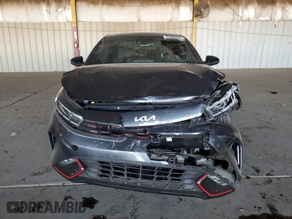 2022 Kia Forte GT with VIN 3KPF44AC8NE465235, listed as a Copart auction lot 77282544 with 16,155 mi miles and Salvage Title. Bid and sale history available at carsss.com. Image 5.