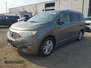 2015 Nissan Quest SV z VIN JN8AE2KP3F9129029, wystawiony jako Copart lot #60568735 z przebiegiem 122 641 mil mil oraz Szkoda całkowita • Salvage title. Historia ofert i sprzedaży dostępna na DreamBid. Obrazek 1.