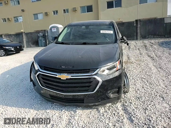 2021 Chevrolet Traverse LS with VIN 1GNERFKW6MJ134101, listed as a Copart auction lot 53267415 with 45,737 mi miles and Salvage Title. Bid and sale history available at carsss.com. Image 12.