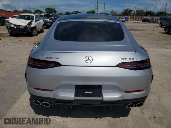 2024 Mercedes-Benz AMG GT 43 с VIN W1K7X5KB3RV001994, выставлен на аукционе Copart как лот 68976864 с пробегом 3 791 миль миль и Списание • Salvage title. История ставок и продаж доступна на DreamBid. Изображение 6.