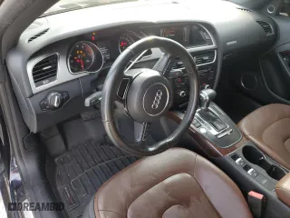 2013 Audi A5 Premium Plus with VIN WAULFAFH0DN002478, listed as a Copart auction lot 67846334 with 100,929 mi miles and Salvage Title. Bid and sale history available at carsss.com. Image 8.