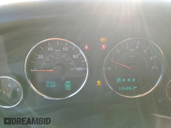2016 Jeep Wrangler Unlimited Sport with VIN 1C4BJWDG2GL235220, listed as a Copart auction lot 48978005 with 126,863 mi miles and Salvage Title. Bid and sale history available at DreamBid. Image 9.
