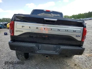 2017 Ford F-150 XL with VIN 1FTEW1EF0HFC80308, listed as a Copart auction lot 52505435 with 95,568 mi miles and Salvage title. Bid and sale history available at DreamBid. Image 6.