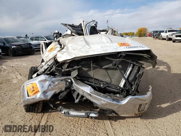 2016 Chevrolet Silverado 1500 LTZ with VIN 3GCUKSEC6GG261665, listed as a Copart auction lot 72859773 with Not Provided miles and Salvage Title. Bid and sale history available at carsss.com. Image 5.