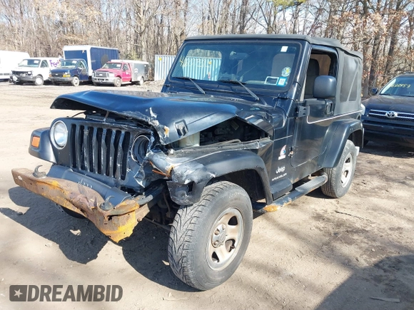 2003 Jeep Wrangler X with VIN 1J4FA39S53P362991, listed as a IAAI auction lot 41607212 with 240,556 mi miles. Bid and sale history available at carsss.com. Image 17.