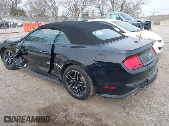 2022 Ford Mustang EcoBoost with VIN 1FATP8UH4N5120990, listed as a IAAI auction lot 41533145 with 46,562 mi miles. Bid and sale history available at carsss.com. Image 3.