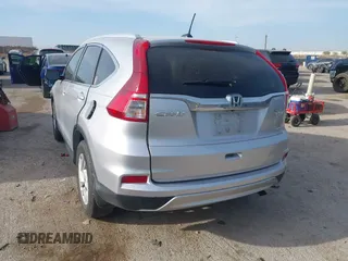 2015 Honda CR-V EX-L with VIN 2HKRM3H71FH557008, listed as a IAAI auction lot 41870926 with 114,747 mi miles. Bid and sale history available at carsss.com. Image 3.