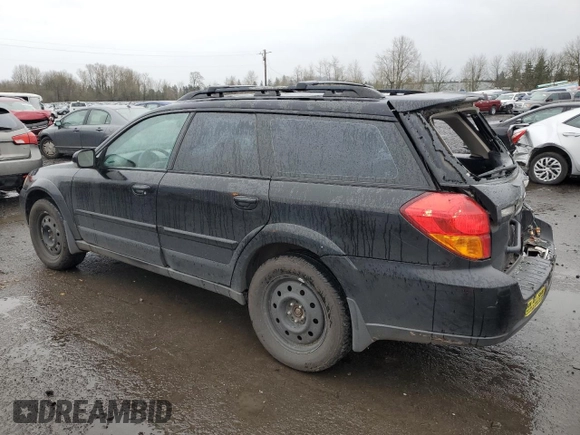 2005 Subaru Legacy Outback XT Limited with VIN 4S4BP67C856387985, listed as a Copart auction lot 41397675 with 281,165 mi miles and Salvage title. Bid and sale history available at DreamBid. Image 2.
