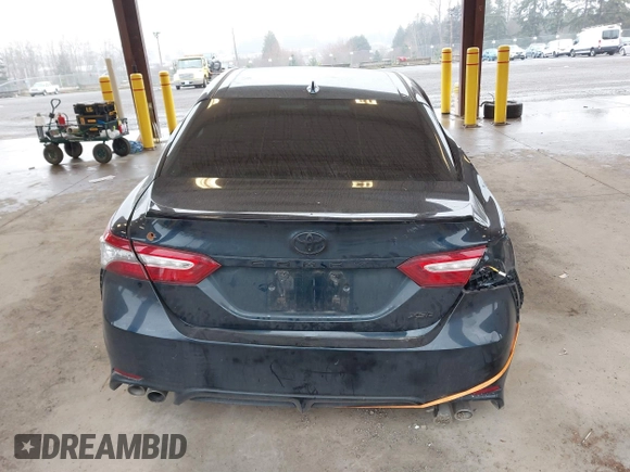 2019 Toyota Camry XSE with VIN 4T1B61HK6KU287595, listed as a IAAI auction lot 41691931 with 86,603 mi miles. Bid and sale history available at carsss.com. Image 16.