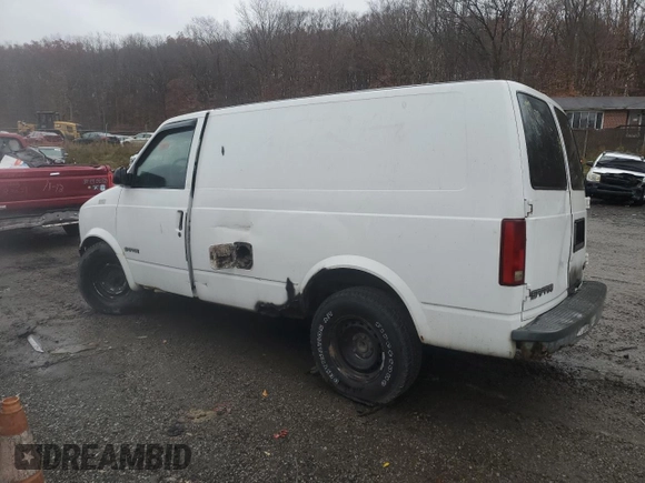 1999 GMC Safari Cargo with VIN 1GTDM19W1XB536330, listed as a Copart auction lot 80887864 with Not Provided miles and Salvage Title. Bid and sale history available at carsss.com. Image 2.