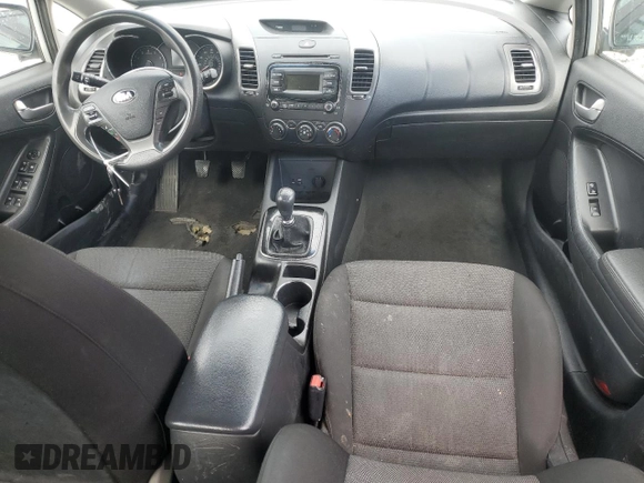 2017 Kia Forte LX with VIN 3KPFK4A73HE098516, listed as a Copart auction lot 46309555 with 162,702 mi miles and Clean Title. Bid and sale history available at carsss.com. Image 8.