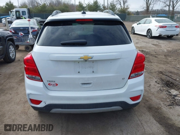 2018 Chevrolet Trax LT with VIN 3GNCJLSB6JL276835, listed as a IAAI auction lot 41882128 with 75,761 mi miles and . Bid and sale history available at carsss.com. Image 16.