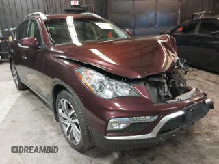 2017 Infiniti QX50 with VIN JN1BJ0RR8HM416621, listed as a IAAI auction lot 41752966 with 62,058 mi miles. Bid and sale history available at carsss.com. Image 1.