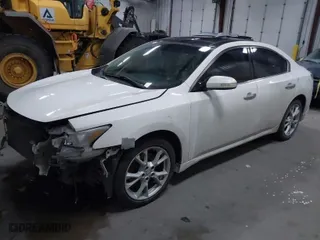 2012 Nissan Maxima 3.5 S with VIN 1N4AA5AP6CC864201, listed as a IAAI auction lot 41158111 with 140,602 mi miles. Bid and sale history available at carsss.com. Image 2.