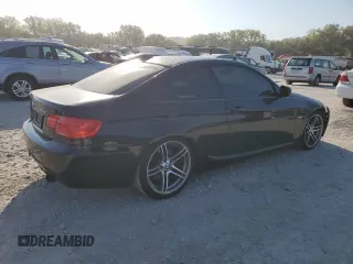 2011 BMW 3 Series 335is with VIN WBAKG1C58BE617991, listed as a Copart auction lot 75038714 with Not Provided miles and Salvage Title. Bid and sale history available at carsss.com. Image 3.