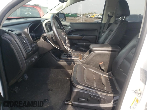 2020 GMC Canyon 4WD Denali with VIN 1GTG6EEN1L1232751, listed as a Copart auction lot 74719334 with 115,105 mi miles and Salvage Title. Bid and sale history available at carsss.com. Image 7.