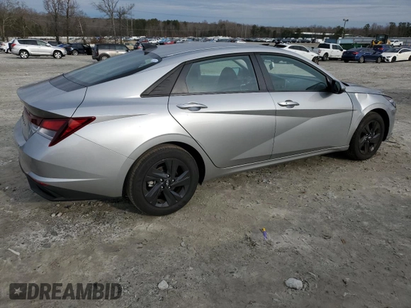 2023 Hyundai Elantra SEL with VIN 5NPLM4AG3PH117279, listed as a Copart auction lot 43365905 with 11,754 mi miles and Salvage Title. Bid and sale history available at DreamBid. Image 3.