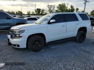 2019 Chevrolet Tahoe Commercial with VIN 1GNLCDEC4KR220035, listed as a Copart auction lot 58727245 with 71,134 mi miles and Non repairable. Bid and sale history available at DreamBid. Image 1.