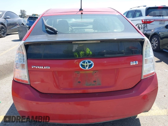 2011 Toyota Prius I with VIN JTDKN3DU6B1458518, listed as a IAAI auction lot 39235652 with 244,721 mi miles. Bid and sale history available at carsss.com. Image 16.