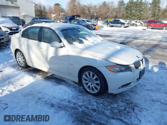 2008 BMW 3 Series 335xi with VIN WBAVD53578A285104, listed as a IAAI auction lot 41511202 with 147,916 mi miles. Bid and sale history available at carsss.com. Image 1.