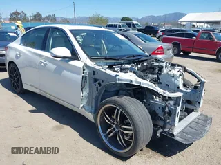2019 Infiniti Q50 3.0t LUXE with VIN JN1EV7AP4KM540171, listed as a IAAI auction lot 41838402 with 40,406 mi miles. Bid and sale history available at carsss.com. Image 1.