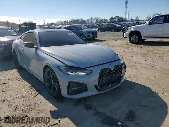 2022 BMW 4 Series 430i xDrive with VIN WBA73AP02NCJ68162, listed as a Copart auction lot 45458055 with 39,223 mi miles and Salvage Title. Bid and sale history available at DreamBid. Image 10.