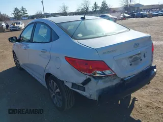 2017 Hyundai Accent SE with VIN KMHCT4AEXHU372094, listed as a IAAI auction lot 41242463 with 113,540 mi miles. Bid and sale history available at carsss.com. Image 3.