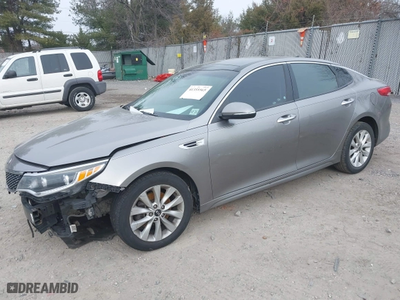 2016 Kia Optima EX with VIN 5XXGU4L33GG108511, listed as a IAAI auction lot 41355565 with 167,111 mi miles. Bid and sale history available at carsss.com. Image 17.