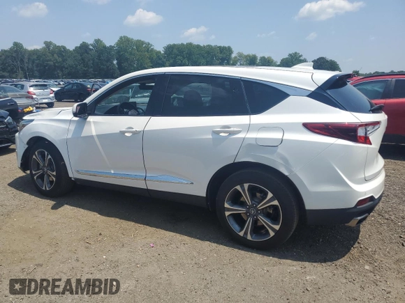 2022 Acura RDX Advance with VIN 5J8TC2H72NL009713, listed as a Copart auction lot 65833825 with 35,270 mi miles and Salvage title. Bid and sale history available at DreamBid. Image 2.