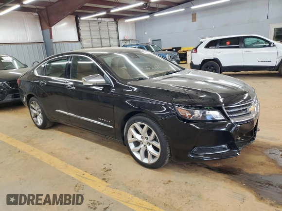 2015 Chevrolet Impala LTZ with VIN 2G1165S36F9194273, listed as a Copart auction lot 53735905 with 92,696 mi miles and Salvage Title. Bid and sale history available at DreamBid. Image 4.