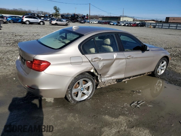 2015 BMW 3 Series 328i xDrive with VIN WBA3B5G53FNS17704, listed as a Copart auction lot 49691455 with 86,560 mi miles and Salvage Title. Bid and sale history available at carsss.com. Image 3.