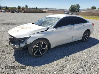 2019 Honda Accord Sport with VIN 1HGCV1F33KA047964, listed as a Copart auction lot 50177335 with 80,548 mi miles and Salvage title. Bid and sale history available at DreamBid. Image 1.