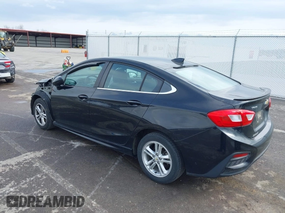 2017 Chevrolet Cruze LT with VIN 1G1BE5SM6H7199168, listed as a IAAI auction lot 41890885 with 105,127 mi miles and . Bid and sale history available at DreamBid. Image 3.