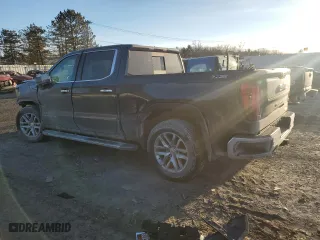 2022 GMC Sierra 1500 SLT with VIN 1GTU9DED5NZ175017, listed as a Copart auction lot 42647105 with 41,068 mi miles and Salvage Title. Bid and sale history available at carsss.com. Image 2.