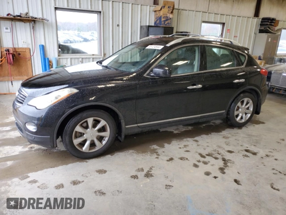 2008 Infiniti EX Journey with VIN JNKAJ09E88M306155, listed as a Copart auction lot 85124844 with 130,847 mi miles and Salvage Title. Bid and sale history available at DreamBid. Image 1.