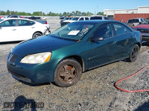 2007 Pontiac G6 1SV Value Leader with VIN 1G2ZF58B974213514, listed as a IAAI auction lot 41988782 with 283,986 mi miles. Bid and sale history available at carsss.com. Image 2.